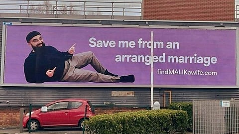 British bachelor raises banner for wedding&nbsp;