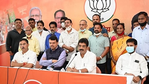 BJP Press Conference in Goa on Utpal Parrikar