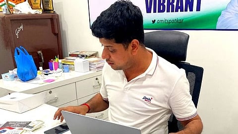 Congress leader Amit Patkar virtual met with youth On occasion of Youth Day
