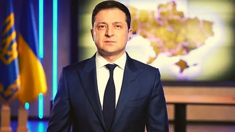president volodymyr zelensky