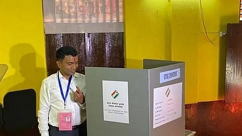 Pramod Sawant Voted 