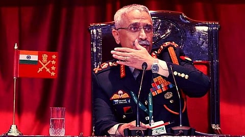 Army Chief M M  Naravane