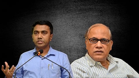 Pramod Sawant and Digambar Kamat