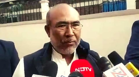 Manipur Chief Minister N. Biren Singh.