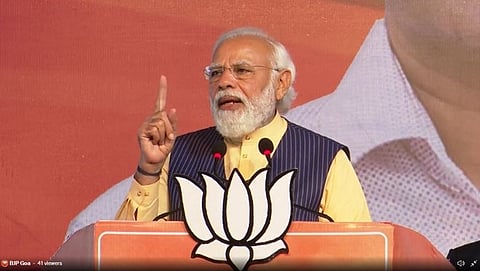 Mapusa in Narendra Modi 