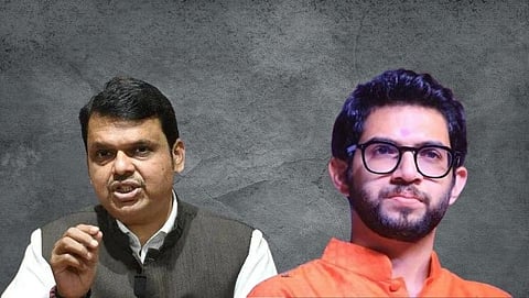 Devendra Fadnavis and Aditya Thackeray 