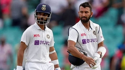 Ajinkya Rahane & Cheteshwar Pujara 