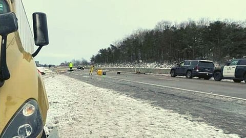 Accident in Canada