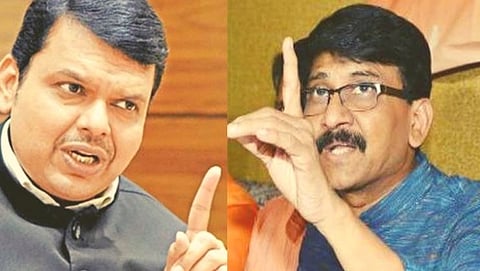 Devendra Fadnavis & Sanjay Raut