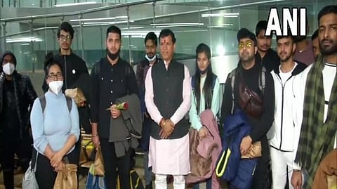 Plane arrives in Delhi from Romania with 219 Indians