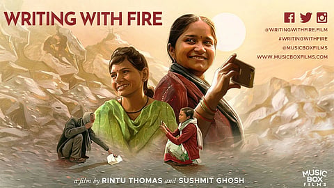 Writing with Fire poster, Writing with Fire Documentary News