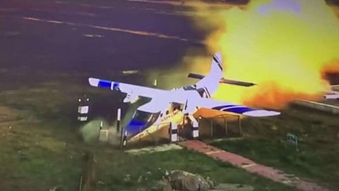 Plane crash 