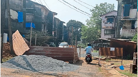 Kurti - Ponda waterway burst 