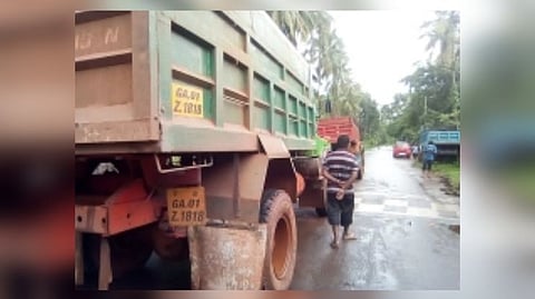 Mineral truck transport