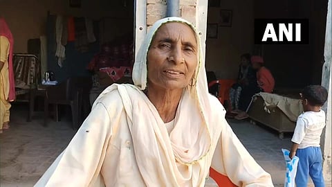 Baldev Kaur, mother of AAP's Labh Singh