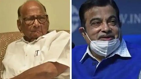 bjp cooking political khichdi in maharashtra gadkari reached sharad pawar dinner congress said it is ok
