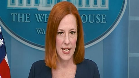 White House Press Secretary Jen Psaki