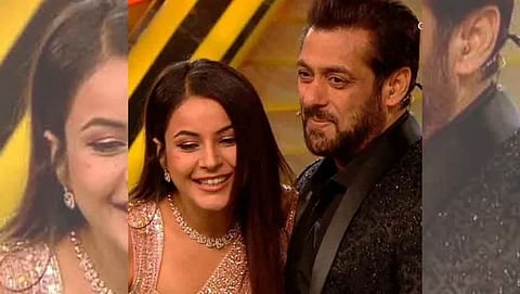 Shehnaaz Gill and Salman khan 