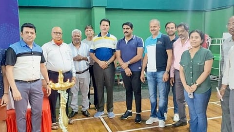 The first International Table Tennis Center in Goa was inaugurated 
