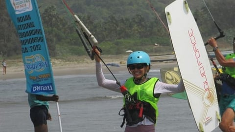 Varun Narayanan's victory in Keona Kite Surfing