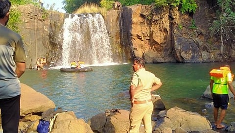 Goan Student Drown in Tilari Waterfall
