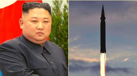 North Korea launch missile 