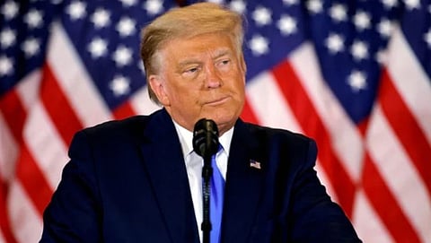 US Former President Donald Trump