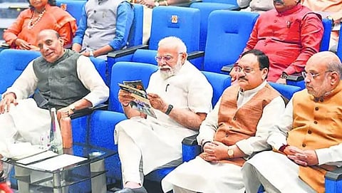 presidential election nda has 9000 votes less all bjp veterans including modi shah will handle the front