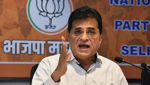BJP leader Kirit Somaiya