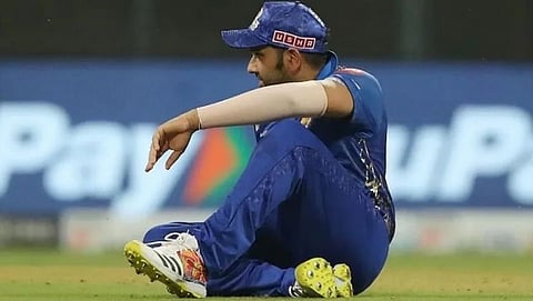 rohit sharma emotional tweet on mumbai indians loss in ipl 2022 