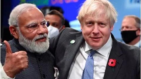 British Prime Minister Boris Johnson