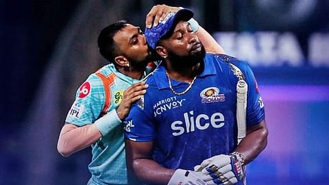Krunal Pandya and Pollard 
