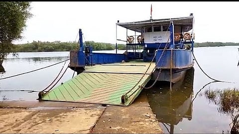 ferry boat in Goa
