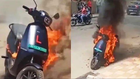 why ev scooters catching fire how lithium ion batteries are responsible
