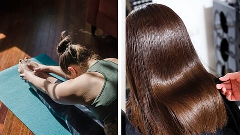 Hair Care Tips | Yoga Tips For Hair Health 