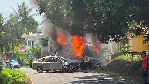 Accident in Curtorim 