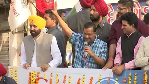 Arvind Kejriwal & Bhagwant Mann