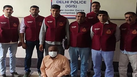 delhi police arrested wanted naxalite leader kishun pandit faridabad
