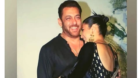 Salman Khan and Shehnaaz Gill 