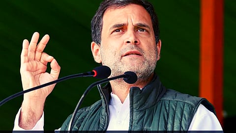Congress leader Rahul Gandhi