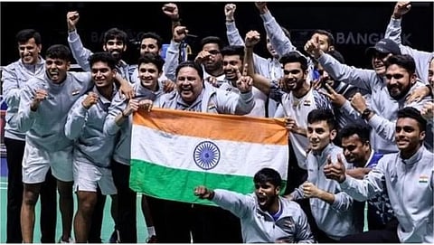 Thomas Cup 2022 India won their first Thomas Cup title after beating holders and 14-time champions Indonesia