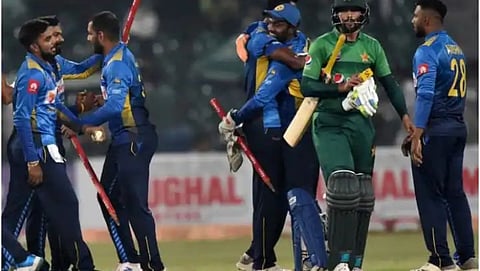 pak vs sl pakistan sri lanka odi series canceled two match test series will be played