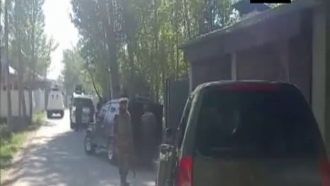 jammu and kashmir srinagar two terrorists neutralized in encounter at brar area of bandipora jammu kashmir operation underway
