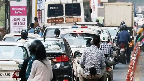 Traffic jam Panjim