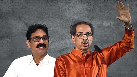 Bala Nandgaonkar and Uddhav Thackeray 