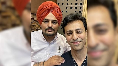 Sidhu Musewala with Salim Merchant