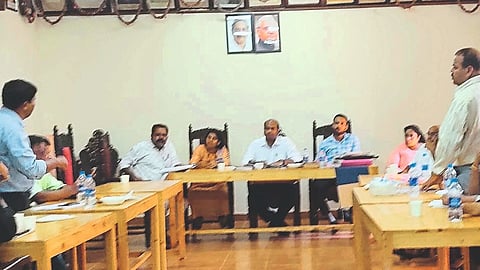 Ponda Municipality Meeting