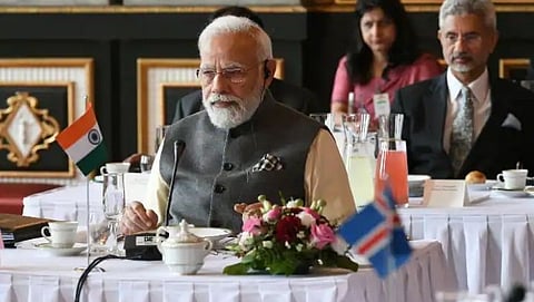 Prime Minister Modi became part of the second India-Nordic Conference
