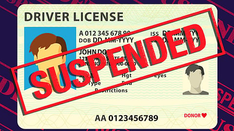 Driving License Suspended in Goa
