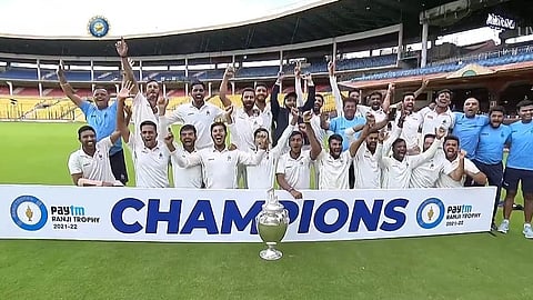 Madhya Pradesh has won Ranji Trophy 